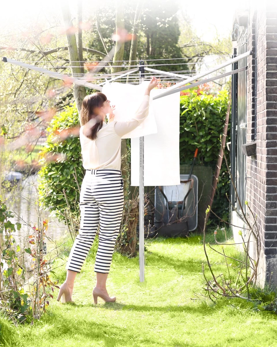 Brabantia Lift-O-Matic Droogmolen Met Grondanker - 60 M - Afbeelding 5