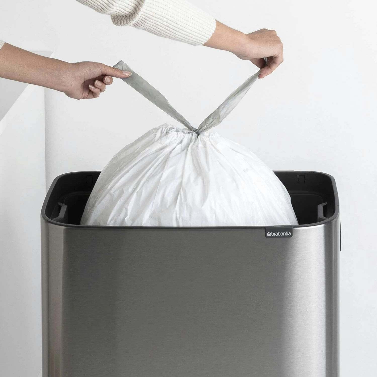 Brabantia Bo Touch Bin Hi 60 Liter Matt Steel Fingerprintproof - Afbeelding 20