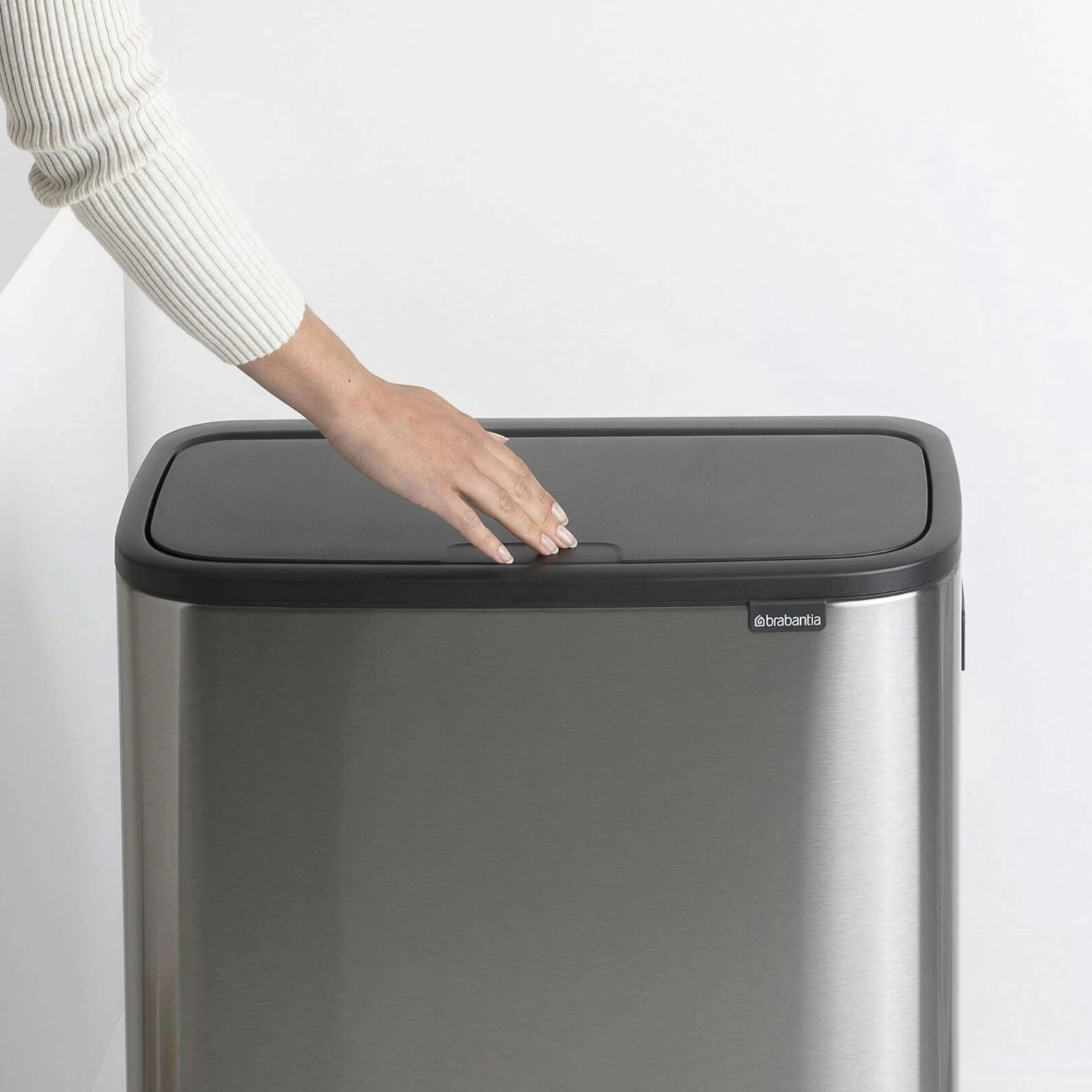 Brabantia Bo Touch Bin Hi 60 Liter Matt Steel Fingerprintproof - Afbeelding 18