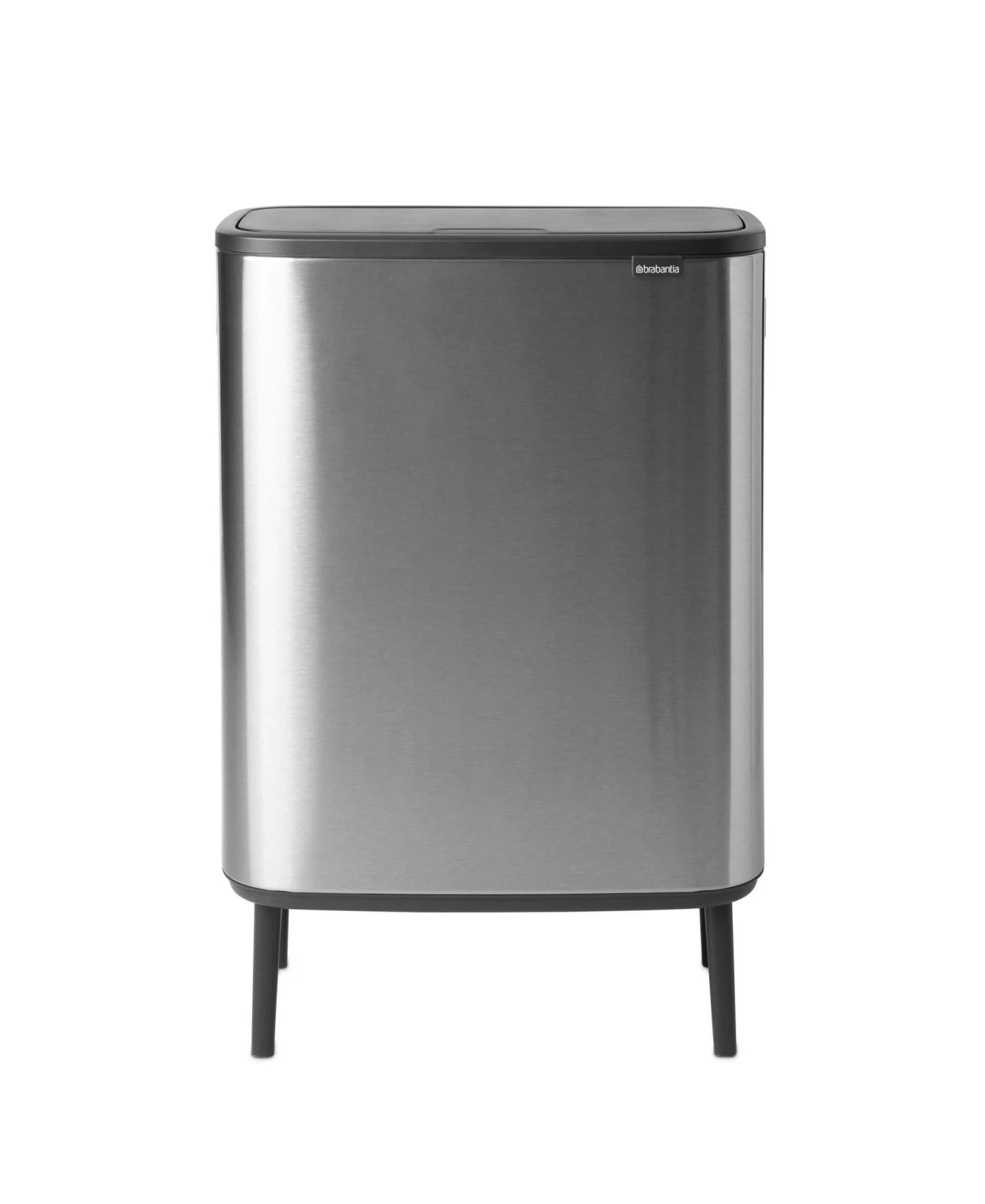 Brabantia Bo Touch Bin Hi 60 Liter Matt Steel Fingerprintproof