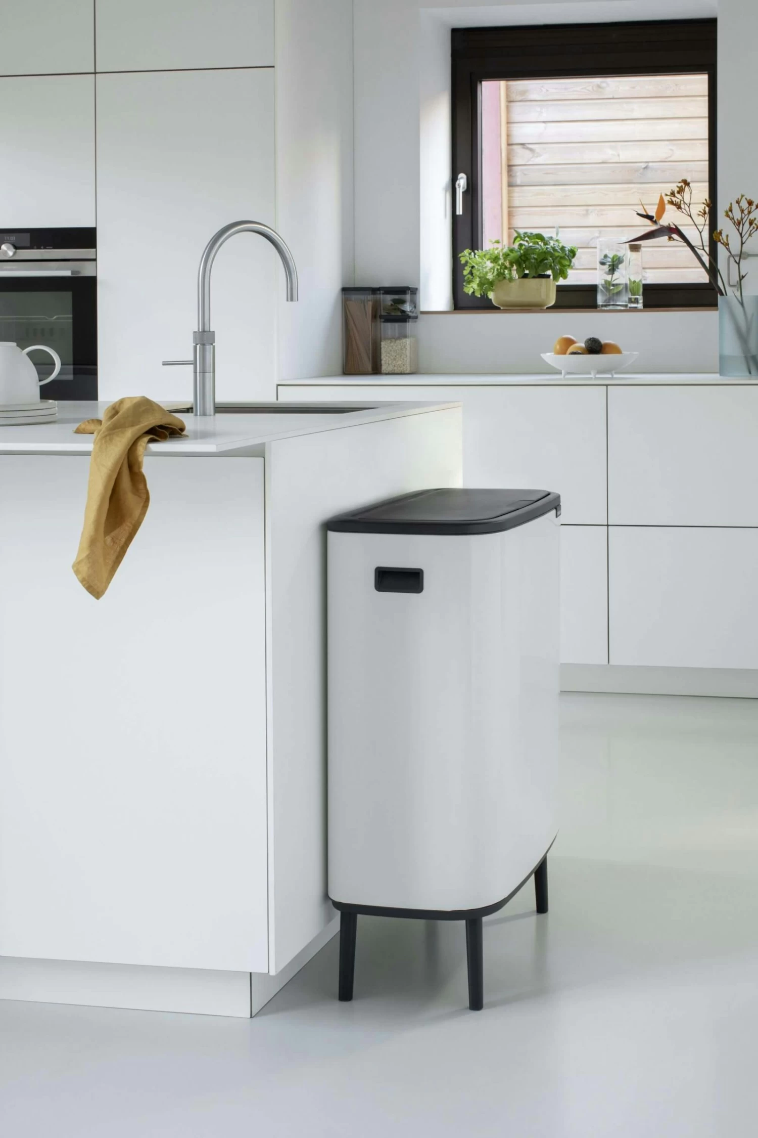 Brabantia Bo Touch Bin Hi 60 Liter White - Afbeelding 5
