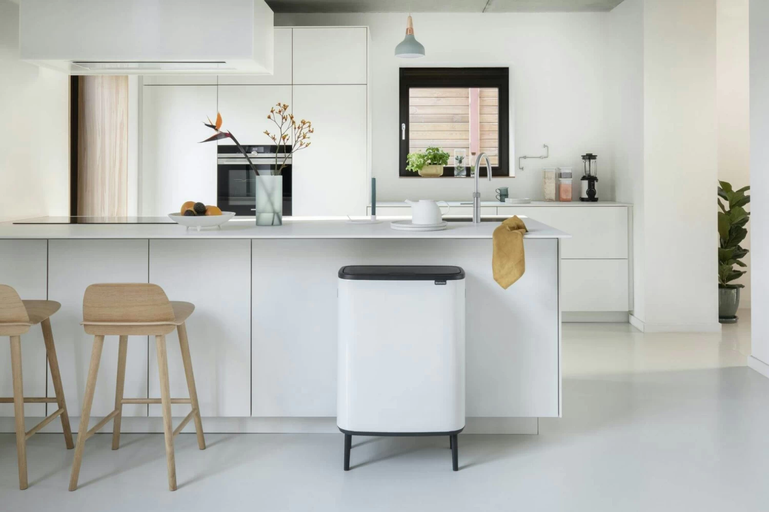 Brabantia Bo Touch Bin Hi 60 Liter White - Afbeelding 7