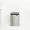 Brabantia Bo Touch Bin 4 Liter Met Kunststof Binnenemmer Matt Steel Fpp