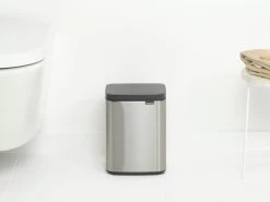 Brabantia Bo Touch Bin 4 Liter Met Kunststof Binnenemmer Matt Steel Fpp