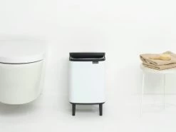 Brabantia Bo Hi Afvalemmer 7 Liter White