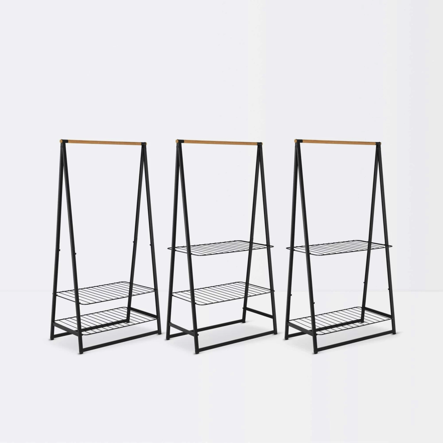 Brabantia Linn Kledingrek Groot Zwart - Afbeelding 3