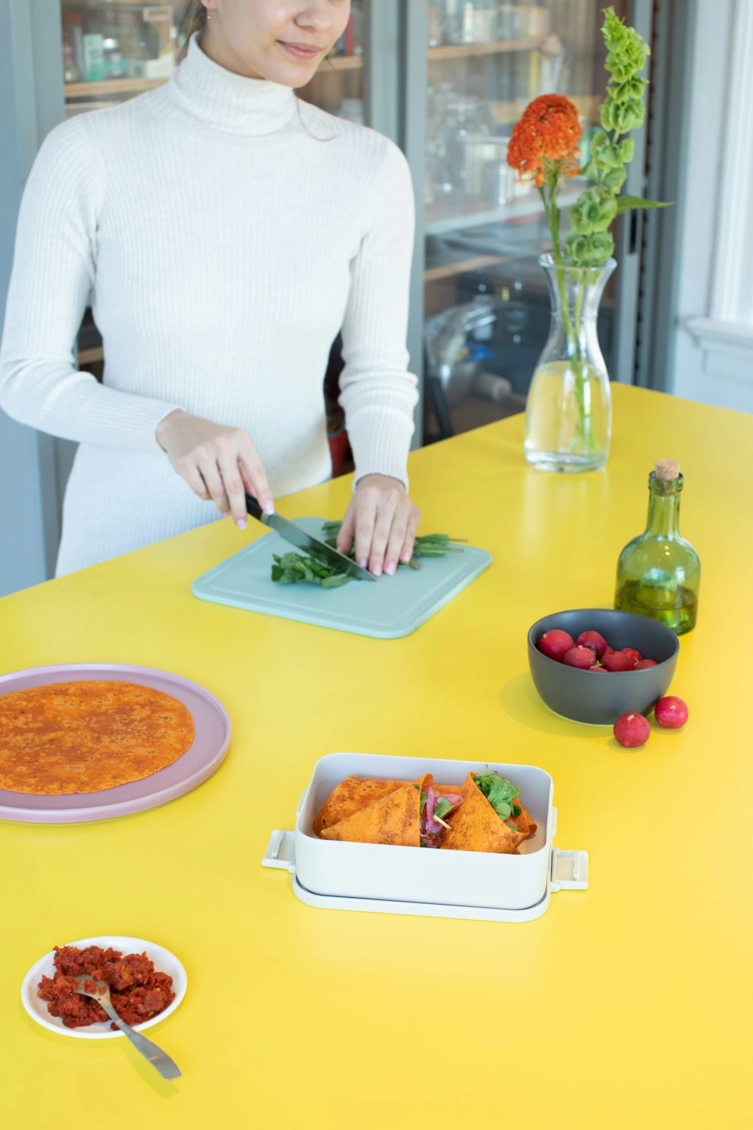 Brabantia Make & Take Lunchbox Medium, Kunststof Light Grey - Afbeelding 2