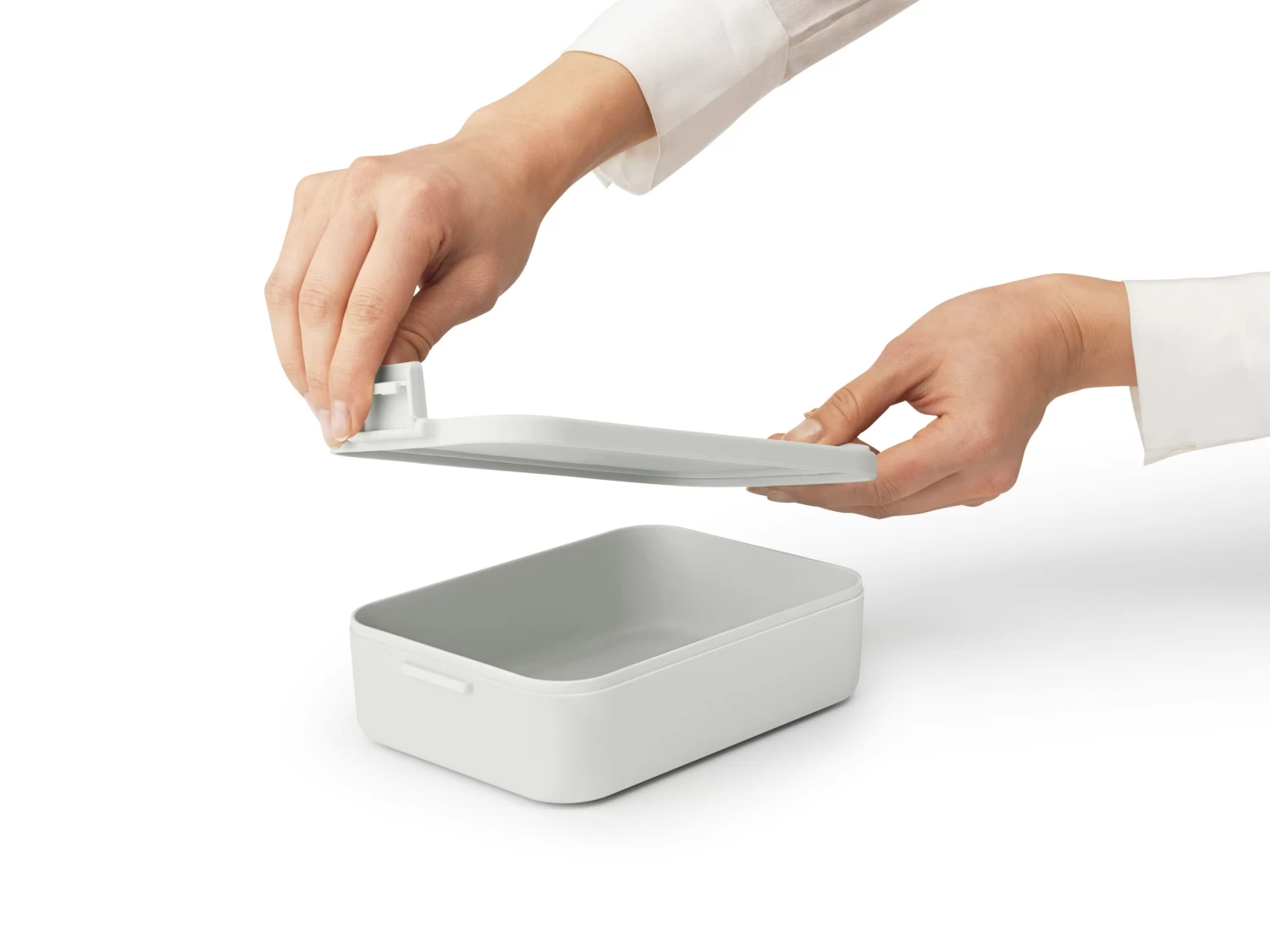 Brabantia Make & Take Lunchbox Medium, Kunststof Light Grey - Afbeelding 3