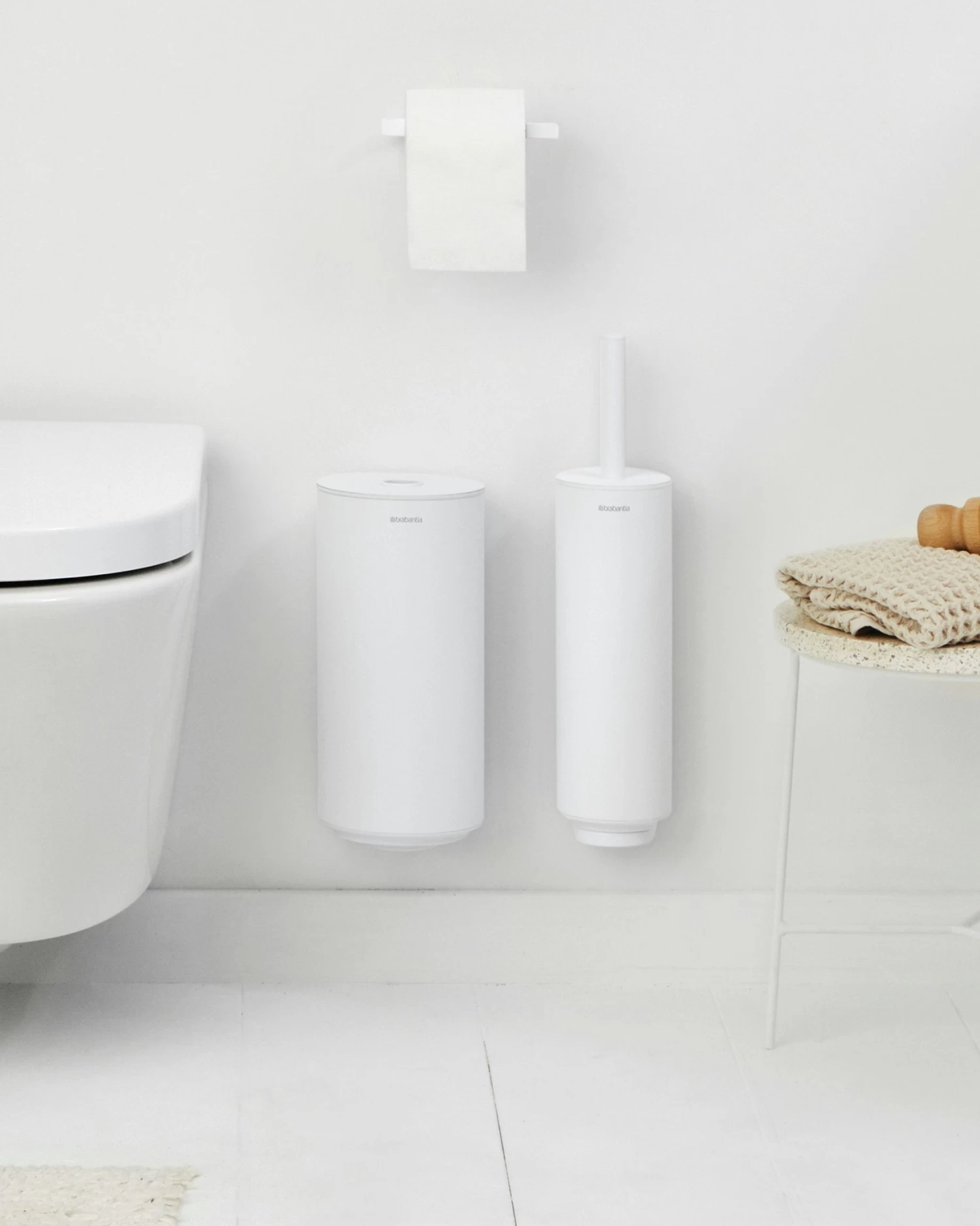 Brabantia Mindset Toiletaccessoires Set Van 3 Mineral Infinite White - Afbeelding 2