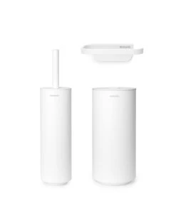 Brabantia Mindset Toiletaccessoires Set Van 3 Mineral Infinite White