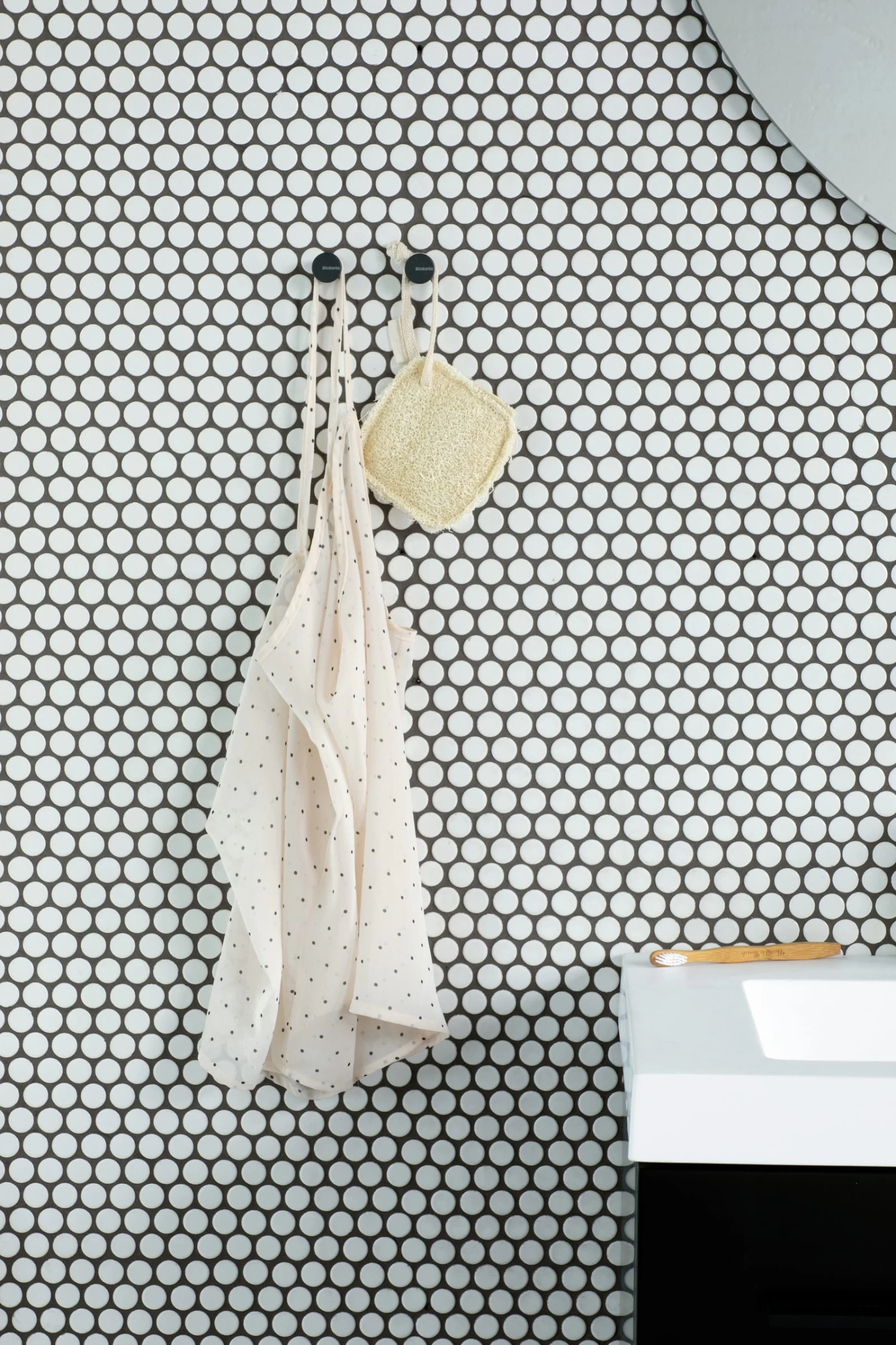 Brabantia Mindset Handdoekhaken Mineral Infinite Grey - Afbeelding 4