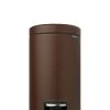 Brabantia Pedaalemmer Newlcon 12 Liter Mineral Cosy Brown