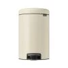 Brabantia Pedaalemmer Newlcon 12 Liter Soft Beige