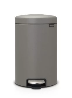Brabantia Pedaalemmer Newlcon 12 Liter Mineral Concrete Grey