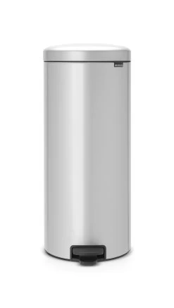 Brabantia Pedaalemmer NewIcon 30 Liter Metallic Grey