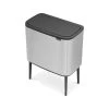 Brabantia Bo Touch Bin 11+23 Liter Matt Steel FPP