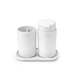 Brabantia Badkameraccessoires Set Van 3 Wit
