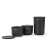 Brabantia Opbergbakjes Set Van 3 Dark Grey