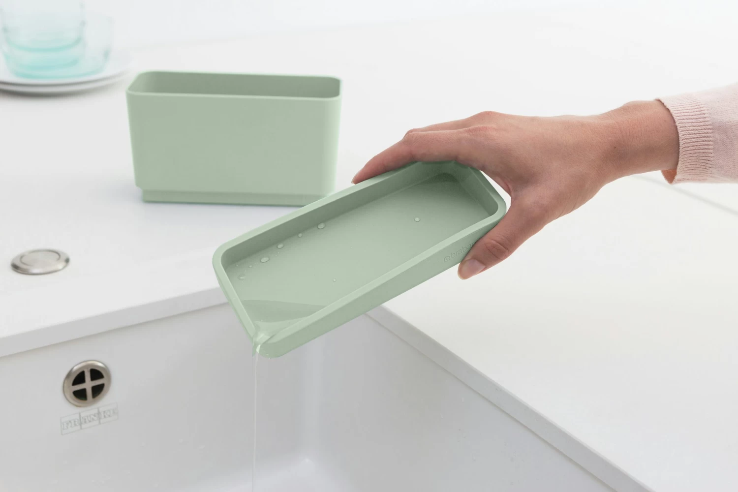 Brabantia Sinkside Aanrechtbakje Jade Green - Afbeelding 4