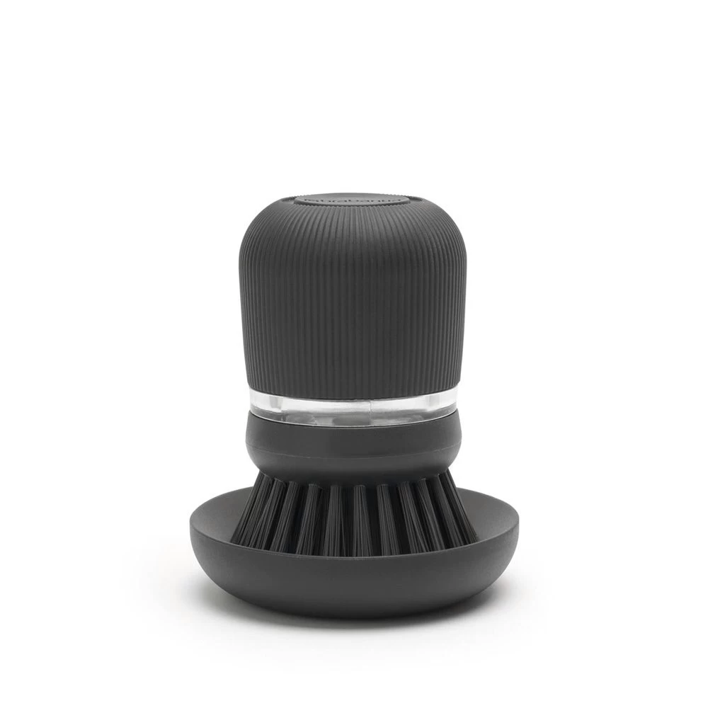 Brabantia Afwasborstel Met Zeepreservoir Dark Grey - Afbeelding 3