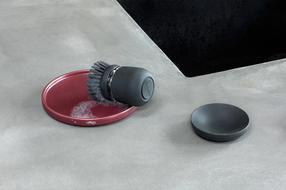 Brabantia Afwasborstel Met Zeepreservoir Dark Grey - Afbeelding 13