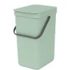 Brabantia Sort & Go Afvalemmer 12L Jade Green