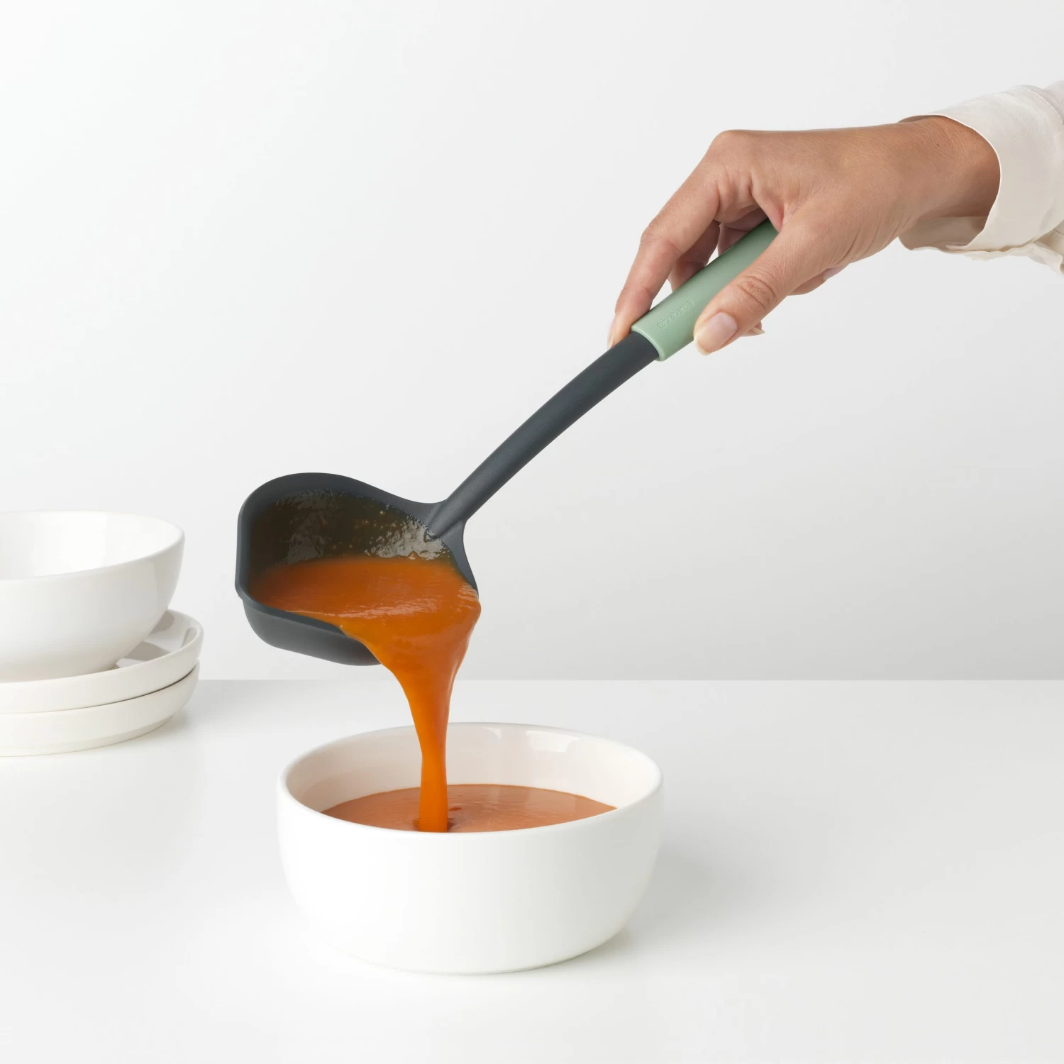 Brabantia Tasty+ Soeplepel Plus Schraper Jade Green - Afbeelding 5