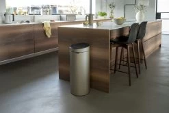 Brabantia Touch Bin 30 Liter Champagne