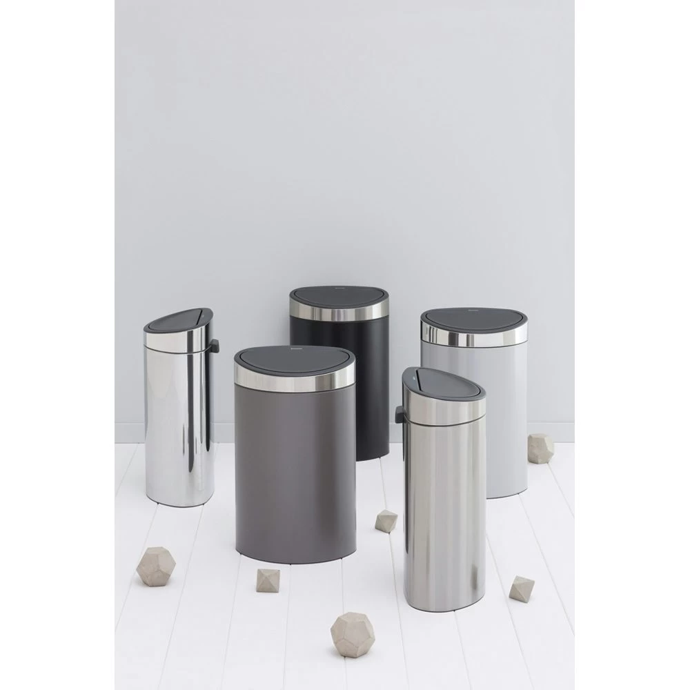Brabantia Touch Bin New Matt Steel 40 Liter - Afbeelding 6