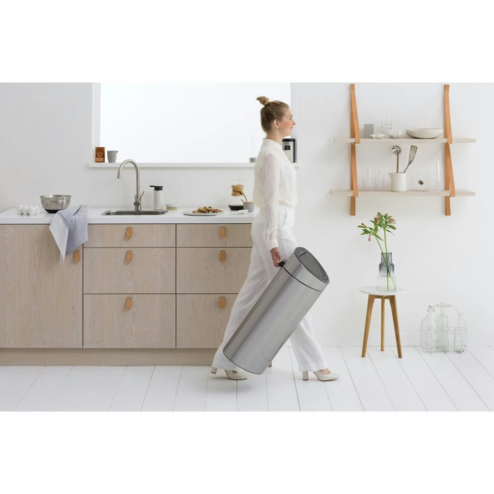 Brabantia Touch Bin New Matt Steel 40 Liter - Afbeelding 8