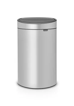 Brabantia Touch Bin New Afvalemmer 40 L Metallic Grey