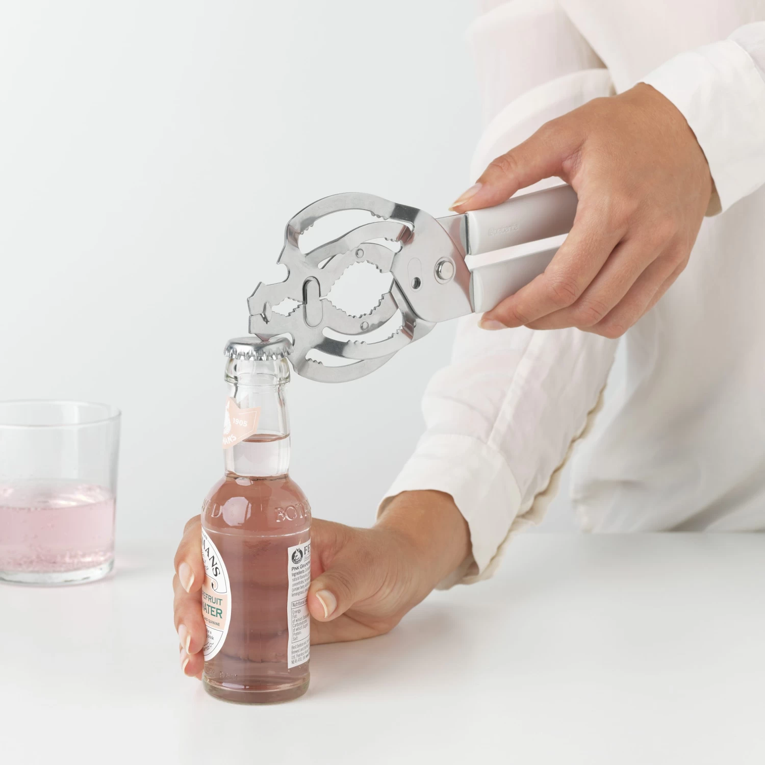 Brabantia Tasty+ Allesopener Light Grey - Afbeelding 3