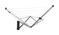 Brabantia Wanddroger WallFix 24 Meter Met Beschermhoes