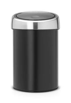 Brabantia Touch Bin 3 Liter Mat Zwart
