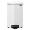 Brabantia Pedaalemmer Newlcon 12 Liter White